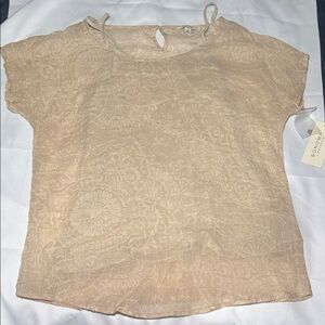 Sonoma Women's Beige Blouse